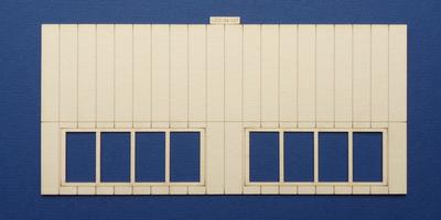 LCC 04-107 OO gauge north light style engine shed roof panel